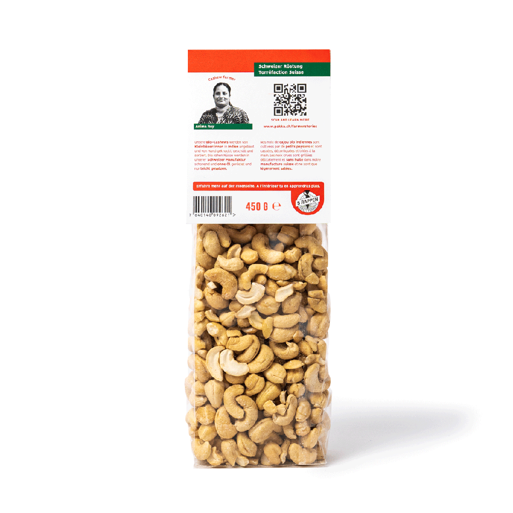 Cashew Meersalz, Bio & fair, 450g