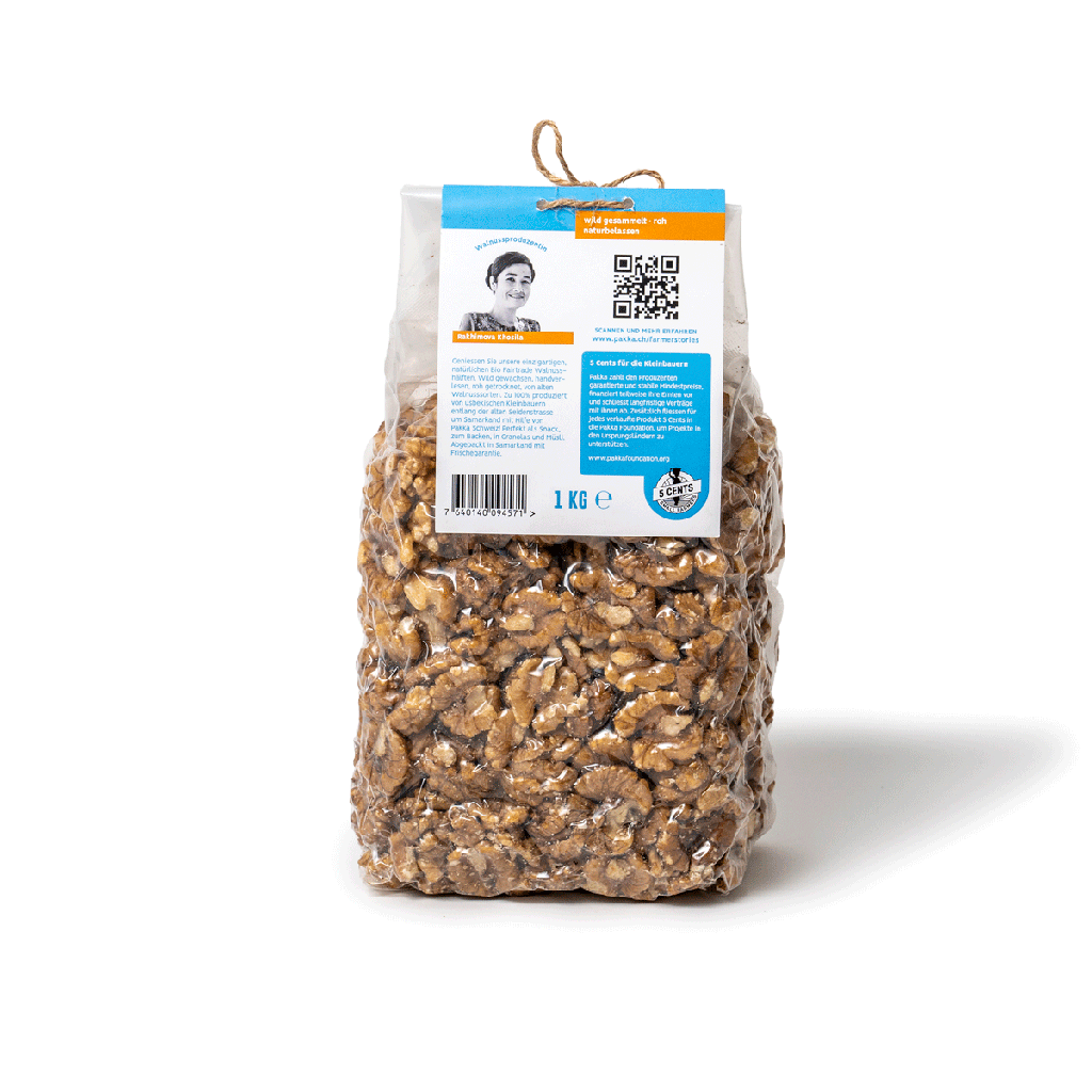 Wilde Baumnüsse, halbiert, Bio, Fairtrade, 1kg