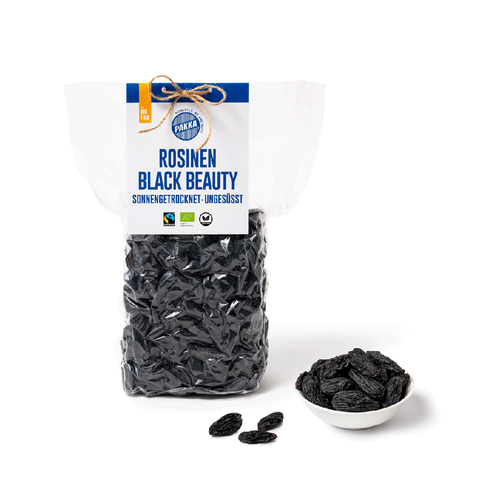 Black Beauty Rosinen, Bio, Fairtrade, 1kg