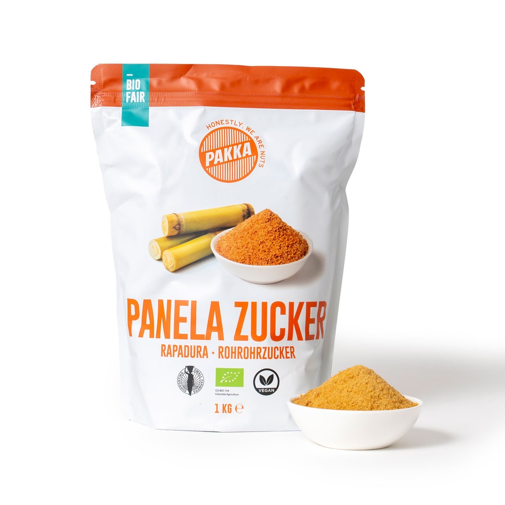 Panela Rohrohrzucker unraffiniert, Bio, 1kg