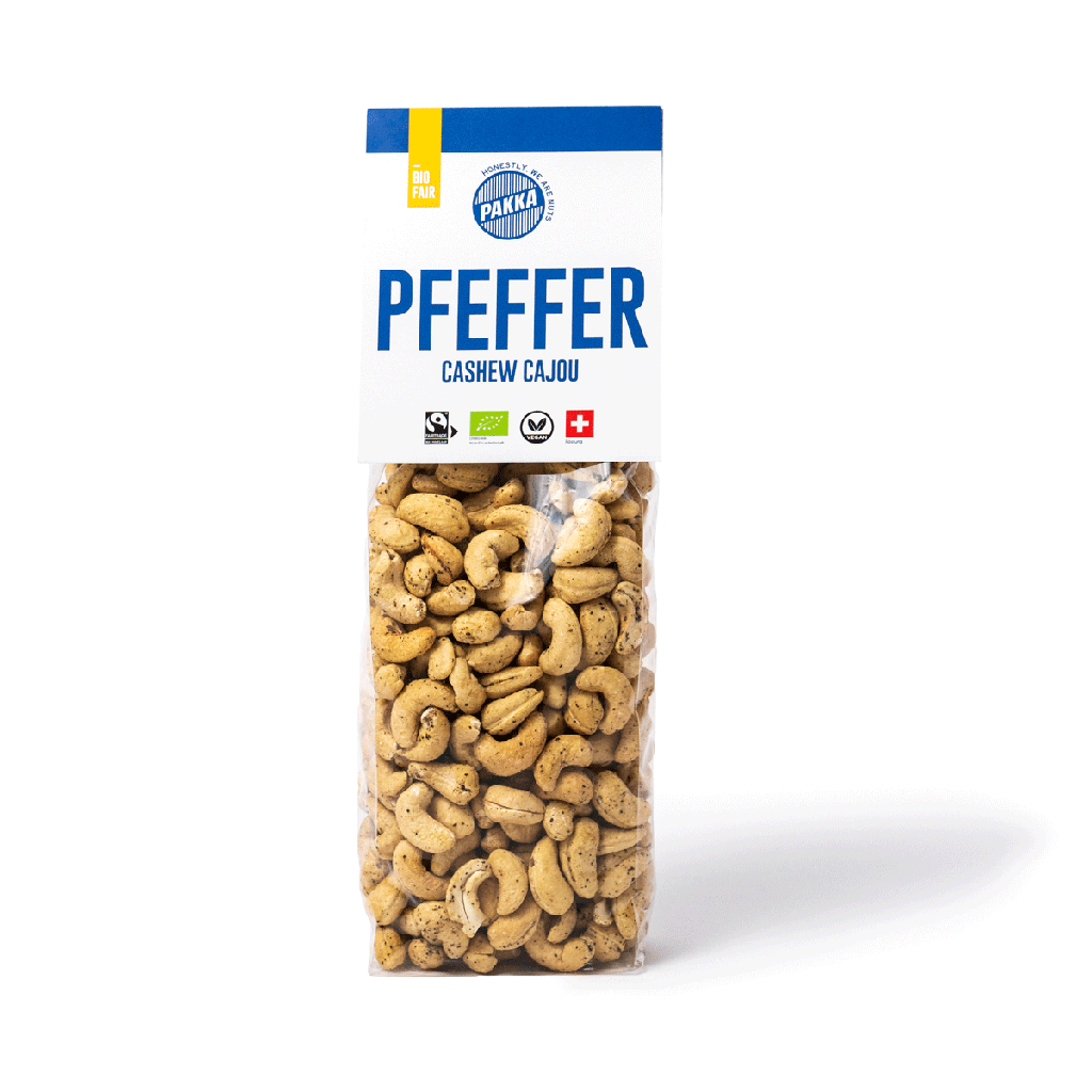 Cashew Malabar Pfeffer, Bio & fair, 450g