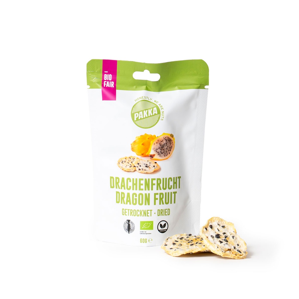 Drachenfrucht getrocknet, Bio, DP, 60g