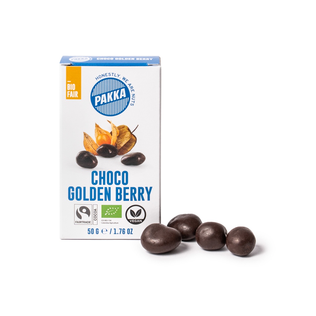 Bio Schoko-Physalis mit Fairtrade Kakao, 50g