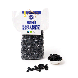 [202510] Schwarze Bukhara Rosinen, Bio, Fairtrade, 1kg