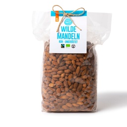 [100903] ﻿Wilde Bergmandeln naturbelassen, Bio, Fairtrade, 1kg﻿