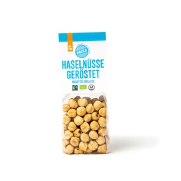 [106014] Haselnüsse Bio Fairtrade, geröstet und naturbelassen, 150g
