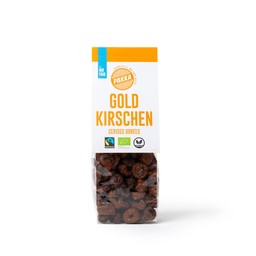[202202] Goldkirschen, entsteint, sonnengetrocknet, Bio & fair, 110g