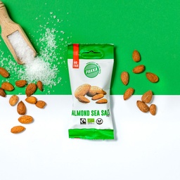 [101513] Amandes Sel Marin, Bio et Fairtrade, 25g