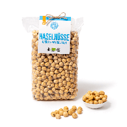 [107603] Haselnüsse Nature geröstet, Bio & Fairtrade, 1kg